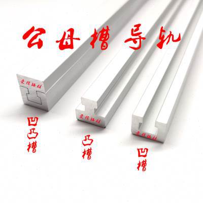 公母轨道13×10光电开关感应器导轨铝合金T型槽过炉冶具凹凸槽C型