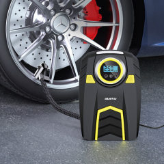 Vehicle-mounted portable car air pump emergency tire digital display car air pump intelligent tire pressure measuring pump
