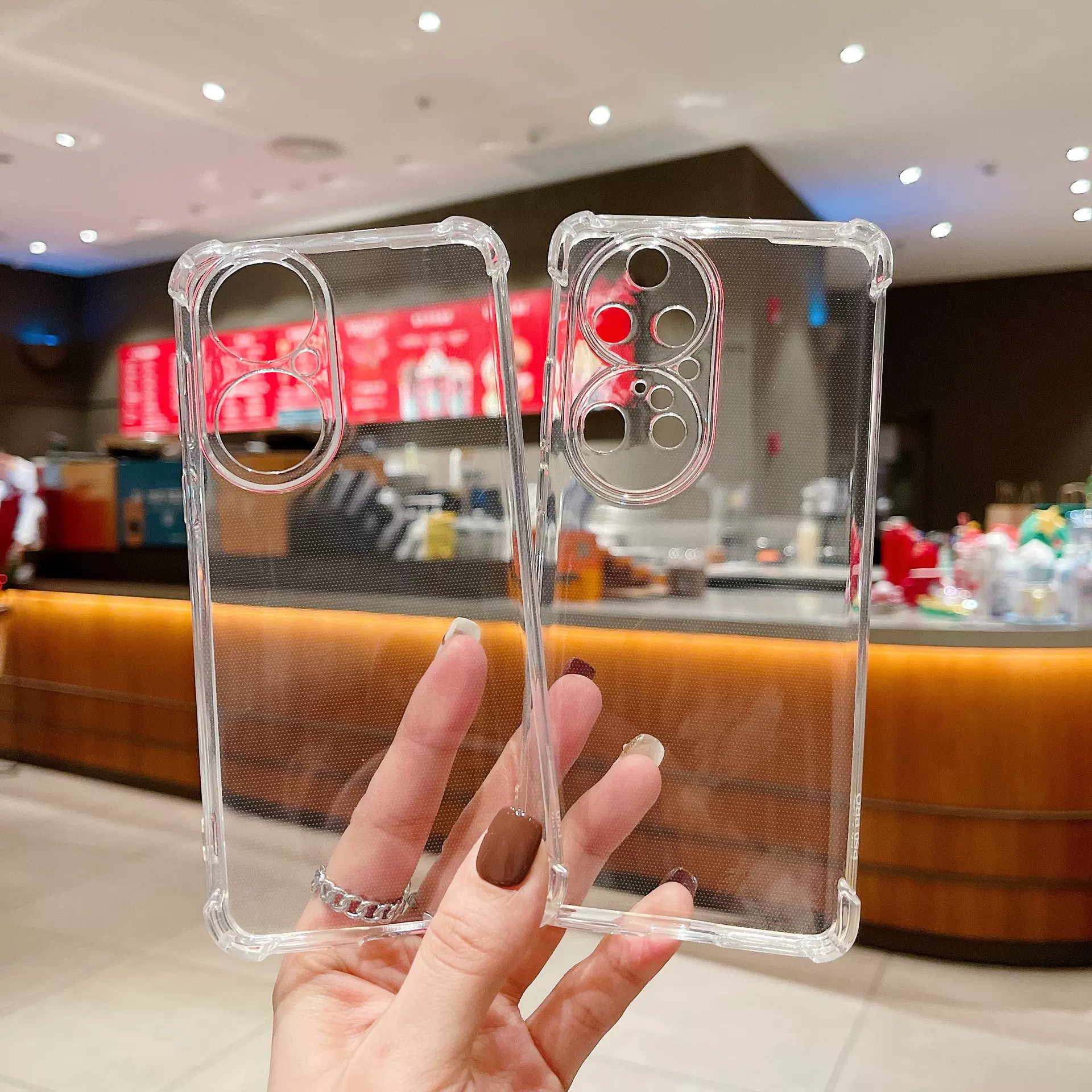 适用华为p50pro手机壳mate40pro防摔壳Nova8黄金盾甲批发防指纹