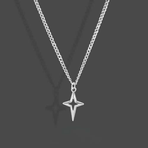 Minimalist Stainless Steel Lockchain with Cool and Simple Elegance, Versatile and Unique Design, Sexy Accessory