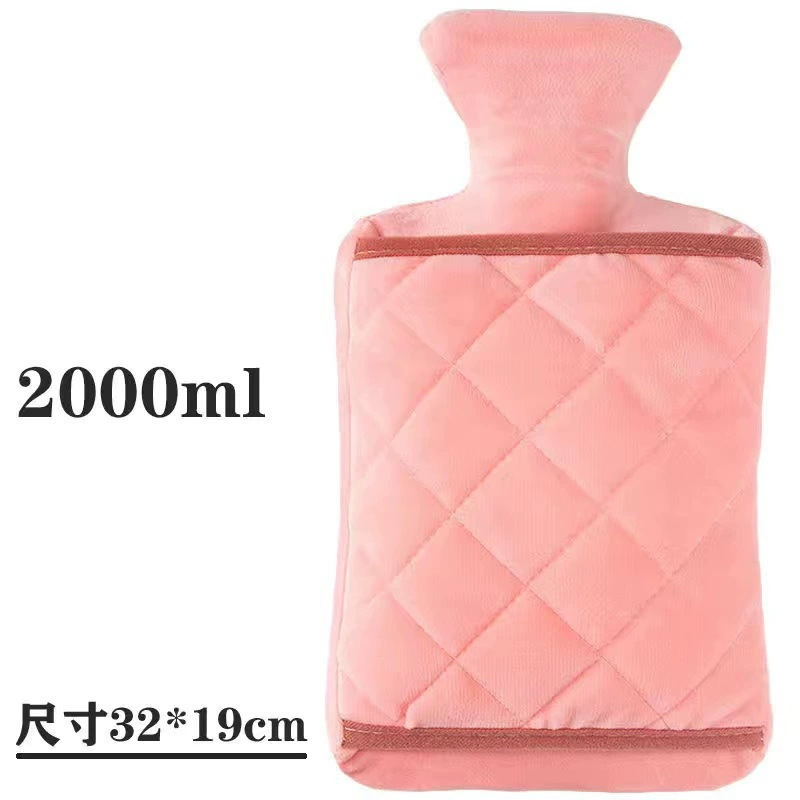 Plush keep warm water container, capacious hand warmer PVC