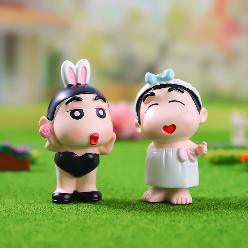 샤오홍수 핫 스타일 샤오싱자이 크로스드레싱 쇼 블라인드 박스 크리에이티브 트렌디 플레이 피규어 가구 데스크탑 TV 캐비닛 장식품 도매