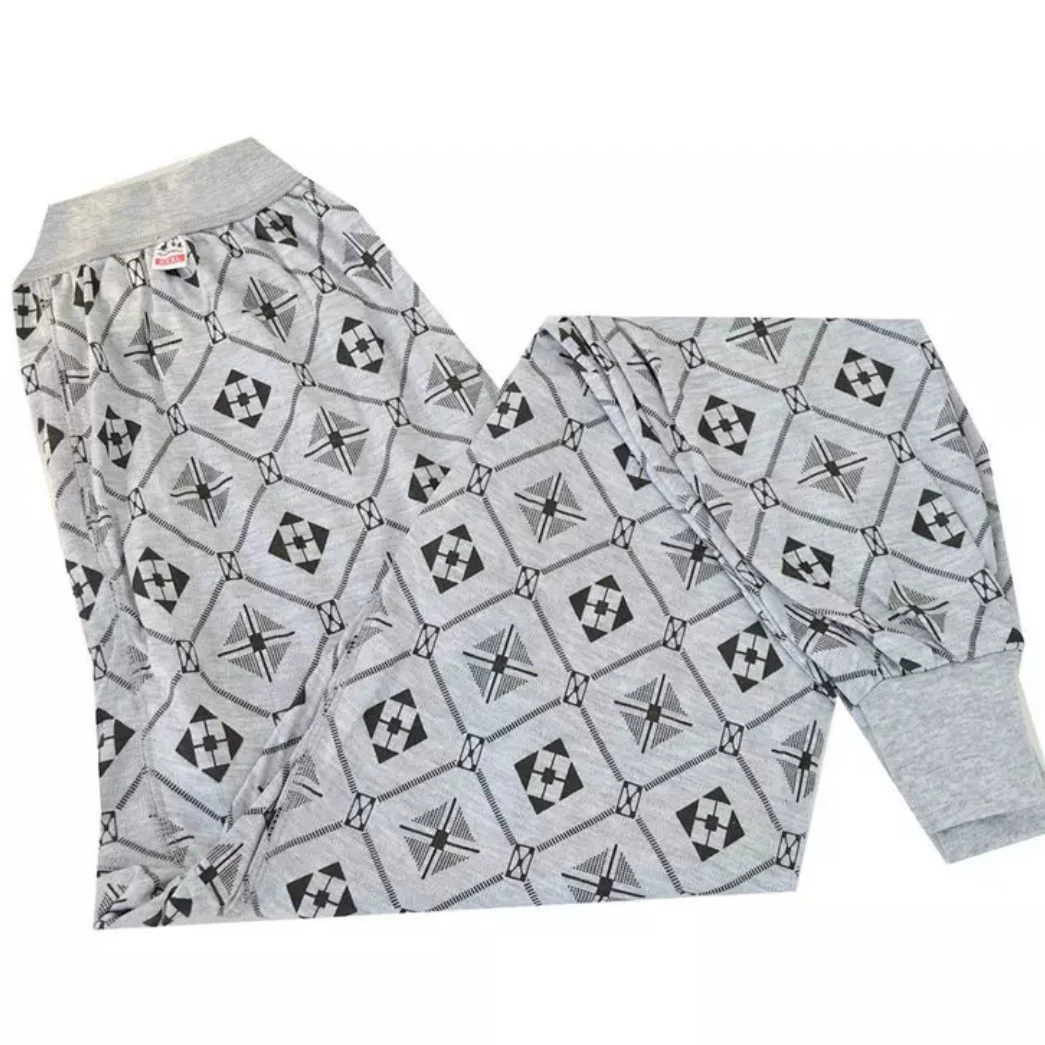 Осенние брюки среднего и пожилого возраста смешанные хлопчатобумажные осенние брюки для пожилых людей