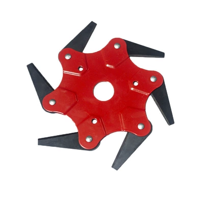 Mower Six-Blade Head Alloy Mowing: Otbiçən başlıqları
