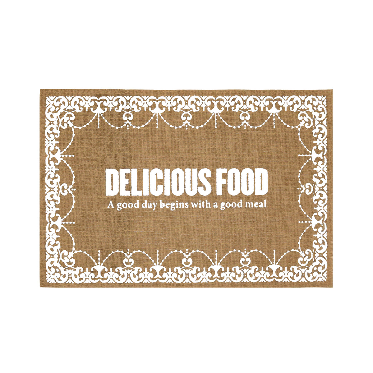 Nuevo Lino placemat PVC Montaña Rusa serigrafía Totem flor antideslizante Placa de aislamiento estera cafetería hogar estera decorativa