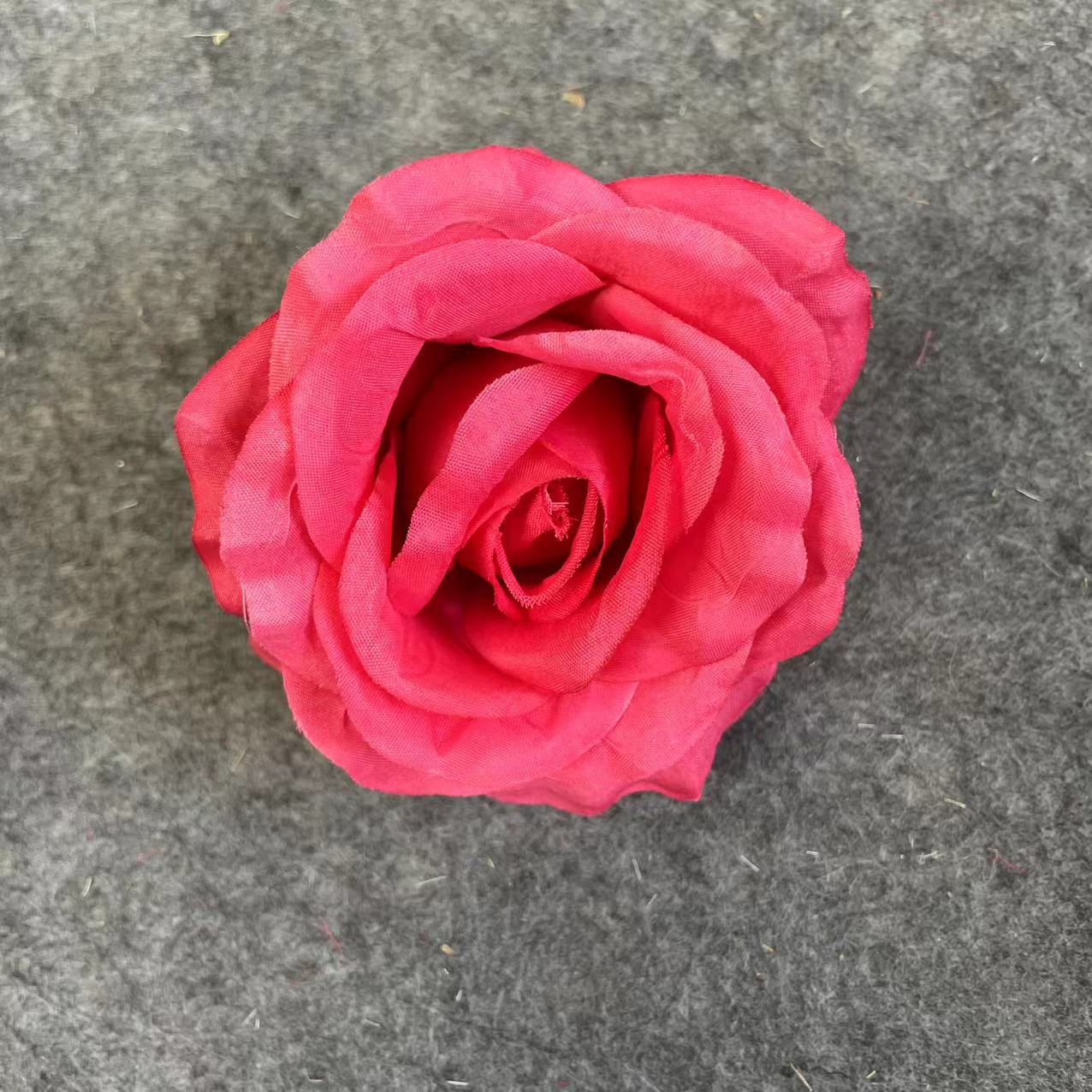 Anna gran rosa cabeza de fábrica al por mayor flowerhead flower corona flower pared flower arrangement artesanía DIY