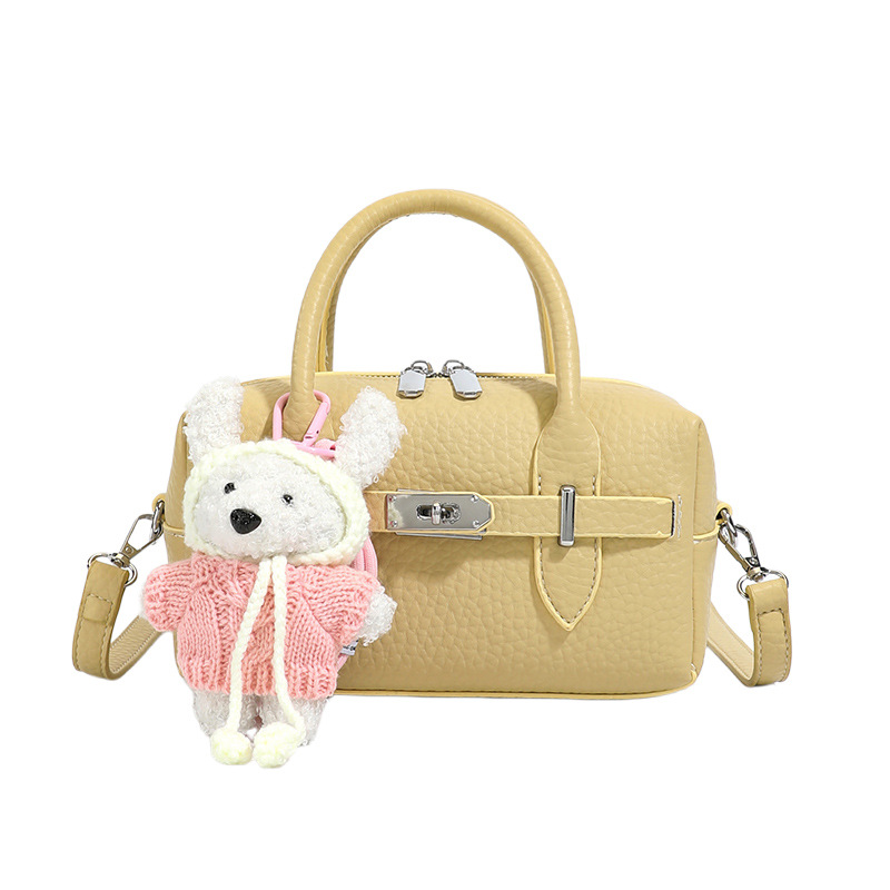 2026 nuevo bolso de mano de mujer bolso de nicho de diseño coreano de Boston diario image 10