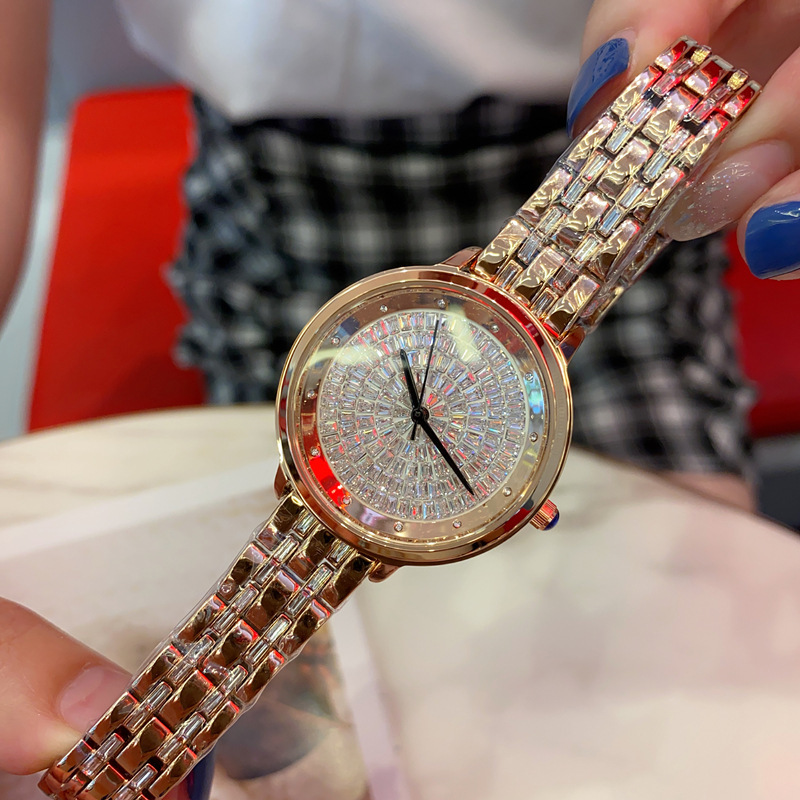 Poetry Gaudí Gympani Star Diamond Full Diamond Steel Belt Watch Women's Luxury Internet Celebrity High-end New Style Women's Watch Wholesale