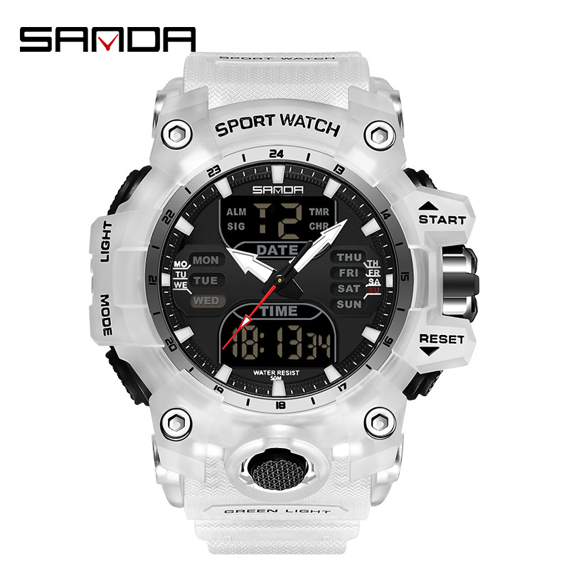 6126 [men's style] transparent white