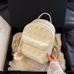 日韓流行小清新可愛印花女士雙肩包2024夏季必備時尚潮流跨境專供