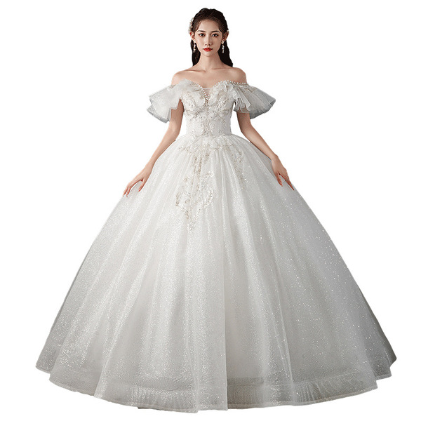 Wedding Dress 2025 New Bride Tube Top Elegant Trailing Slimming…