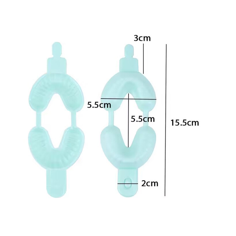 Bandejas de espuma de fluoruro desechables para niños, bandejas de espuma de fluoruro para niños, bandejas de impresión para niños, modelo de exportación. image 8