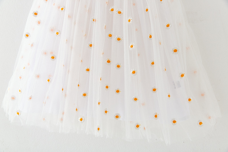 240g Weight Children's Dress Children's Clothing Type Knee-Length Dress Length Type Sleeveless Sleeve Length Mesh Dress Dresses Type Polyacrylonitrile Fiber Fabric Type High Waist Waist Line Casual, Daily Occasion U Neck Neckline Regular Fit Fit Type Printing Pattern Summer Season Girl'S Gender Princess Style Princess Printing Polyacrylonitrile Fiber Girls Dresses 10