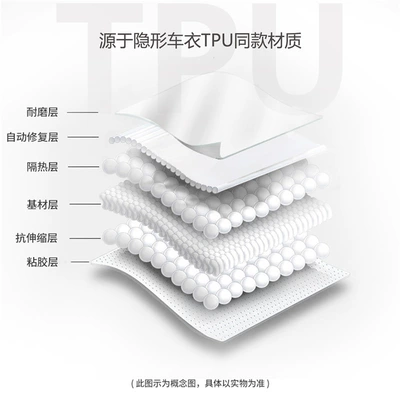 Car interior film | front headlight illumination transparent