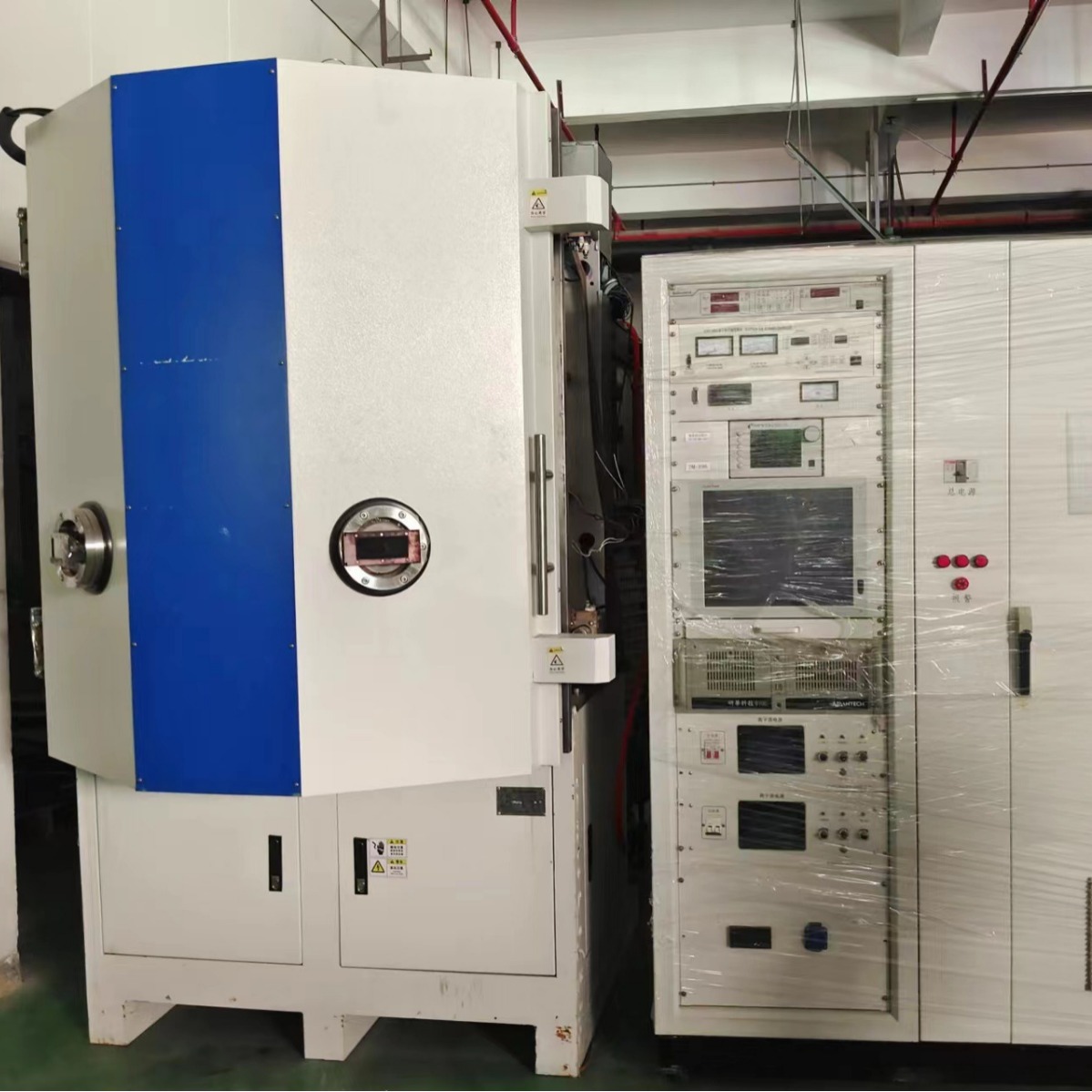 二手镀膜机二手国产镀膜机南光1.1米镀膜机包安装调试培训