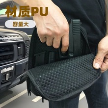 户外PU大容量男士战术单肩包斜挎隐藏式多功能收纳隐形手枪跨境包