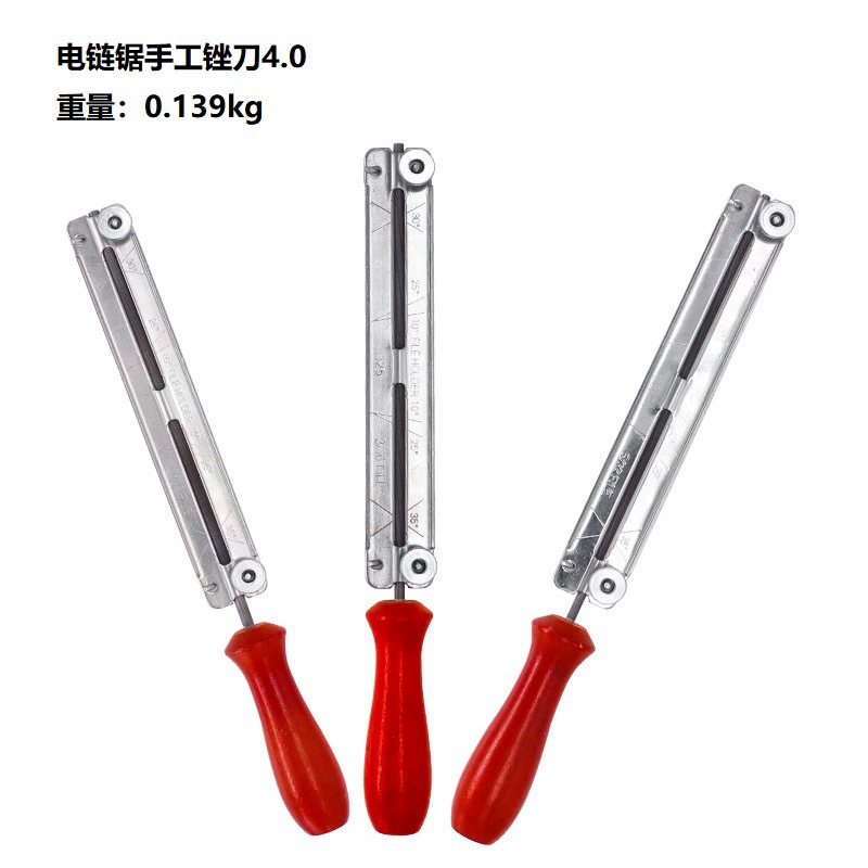 Новый 4/4,5/5,5 мм деревянная ручка стальной напильник для маслопилы заточка Электрическая цепная пила ручной антикоррозийный напильник оптом