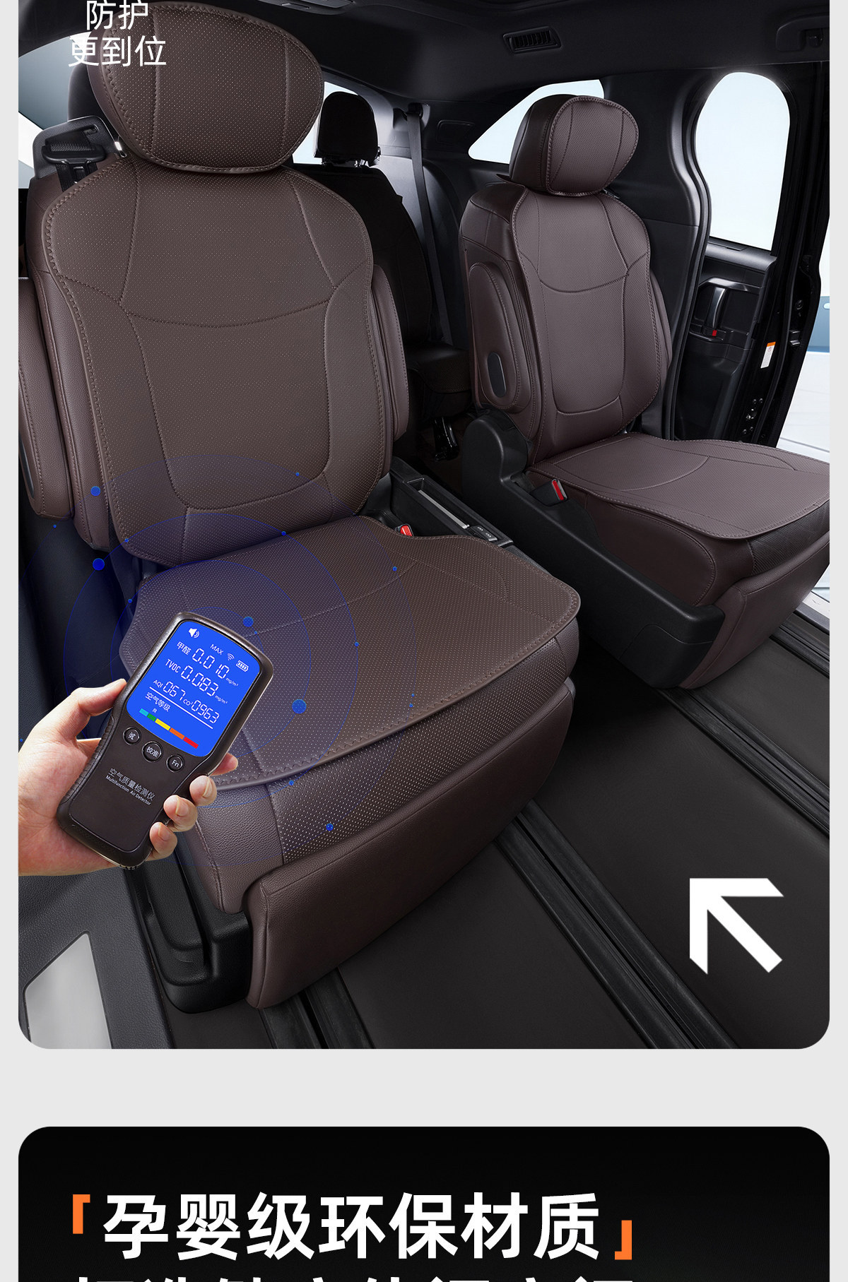 Suitable for Toyota Sienna Seat Cushions, Car-Specific Seat Covers for Granvia, Complete Set of Seat Cushion Modification Parts
