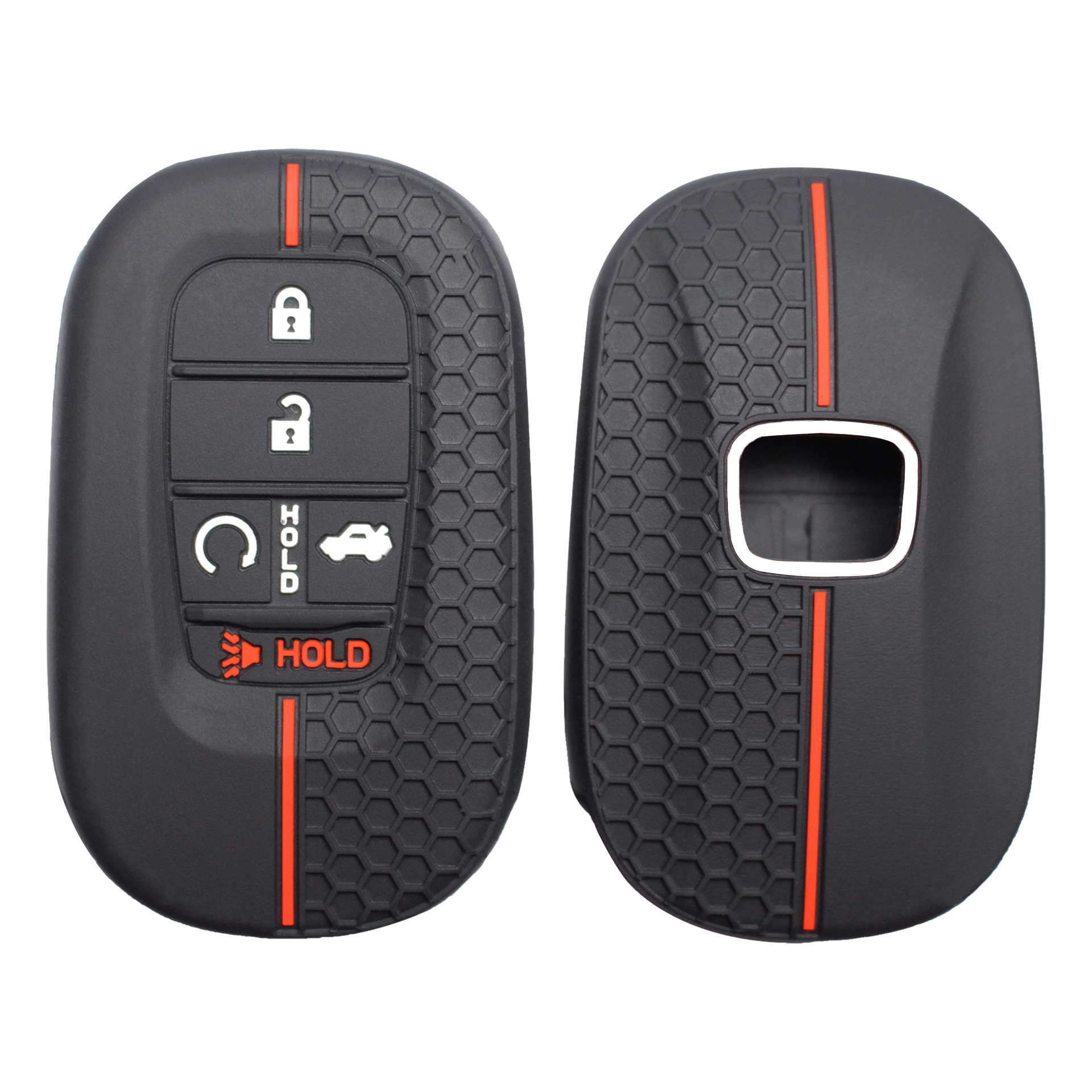 Suitable for Honda Civic crv Accord Jed remote control key set 11 generation Honda 5 key silicone key case