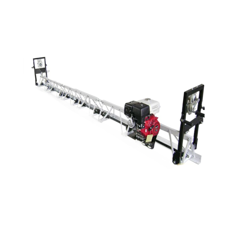 Máquina niveladora de pavimento de hormigón Máquina niveladora de vigas vibratorias de marco Máquina compactadora de suelo de hormigón de taller