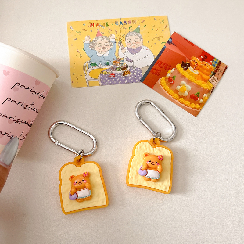 かわいい iPhone Apple トラッカー保護カバー Airtag 紛失防止デバイス収納ボックス漫画シリコンソフトケースに適しています|undefined
