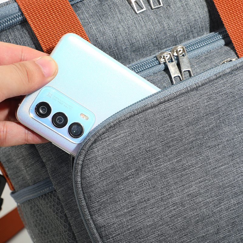 Bolsa de hielo gruesa portátil bolsa de picnic al aire libre doble capa de alta capacidad bolsa de almuerzo de aislamiento bolsa explosión transfronteriza