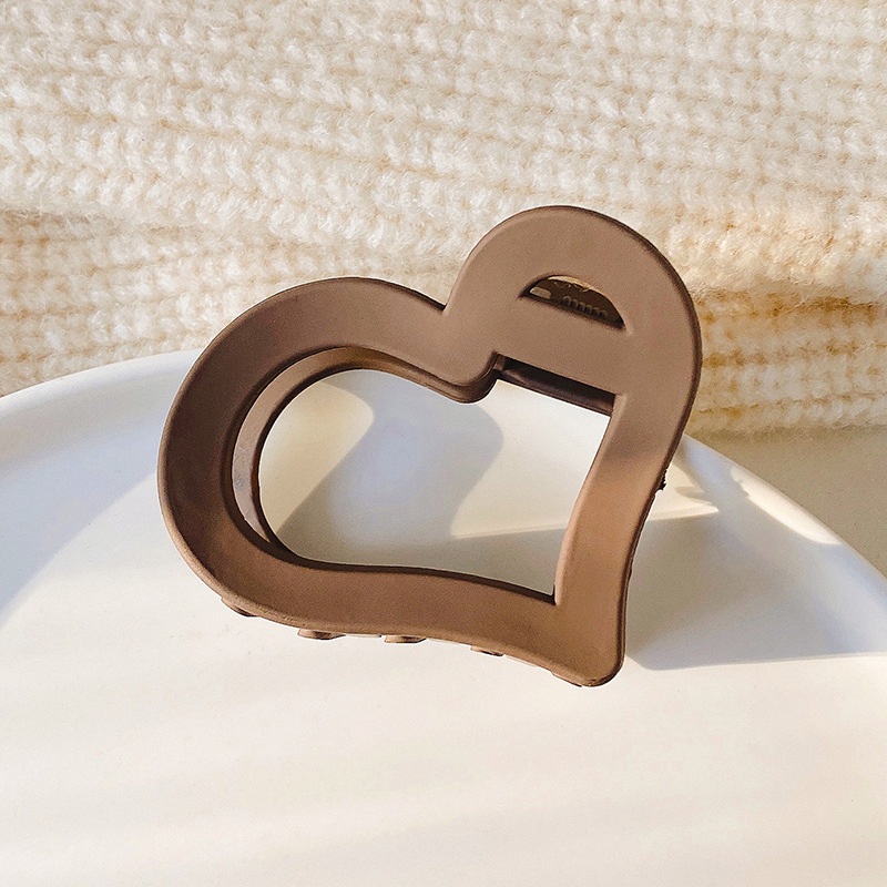 Horquilla de temperamento elegante francés, pinza de tiburón de acrílico para mujer, pinza de agarre grande, accesorios para el cabello, horquilla de sensación de alta calidad al por mayor