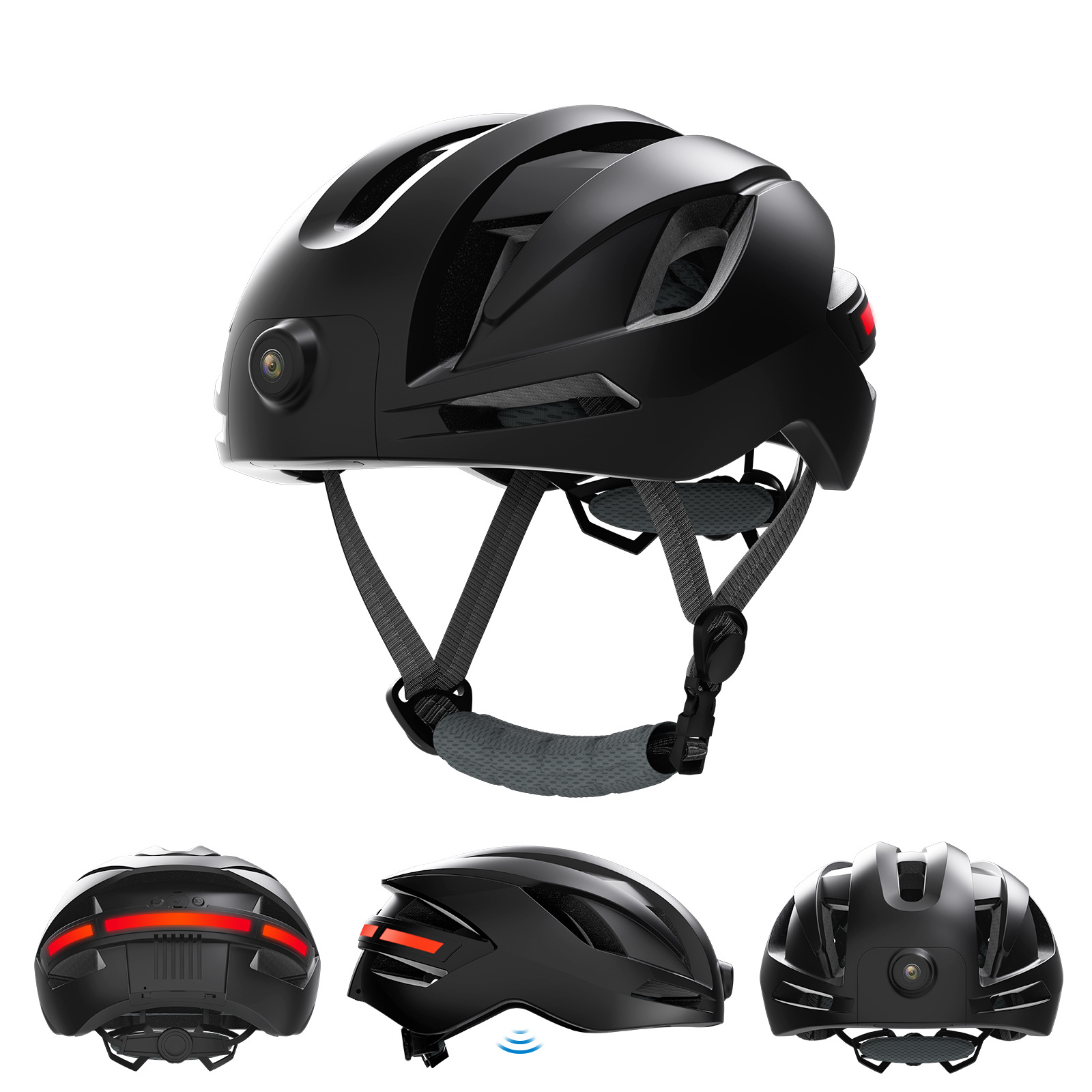 Nueva cámara de casco de motocicleta alta definición primera vista ciclismo grabadora anti-vibración cámara de deporte al aire libre