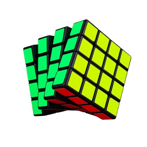 Qiyi Rubik's Cube Level 4 S3 Bright Six-Color Rubik's Cube Entry-Level Frosted Sticker-Free Rubik's Cube Wholesale