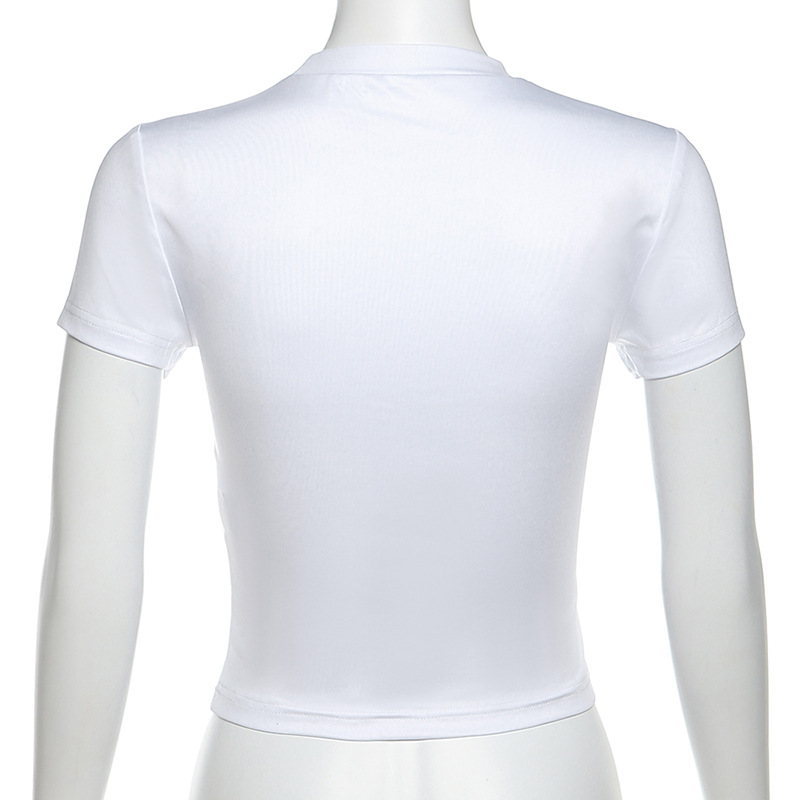 Women's T-shirt Short Sleeve T-shirts Streetwear Printing display picture 25