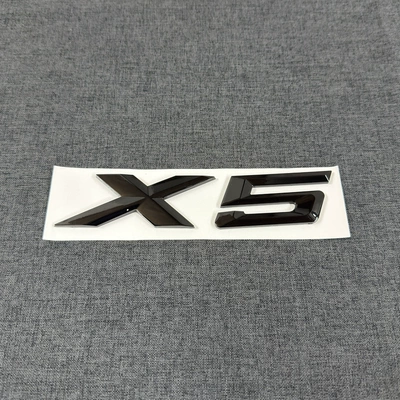 Car logo, Bmw X1X3X4X5X6X7 Word Mark X - x5-gloss-black-replacement