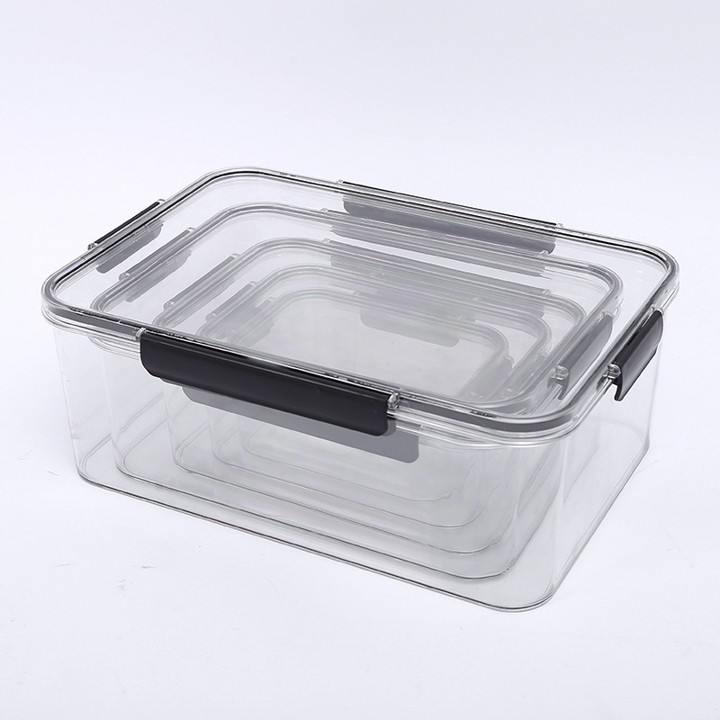 食品鮮度保持ボックスpet高透明冷蔵庫収納ボックス大容量キムチシール収納ボックス青果物収納ボックス|undefined