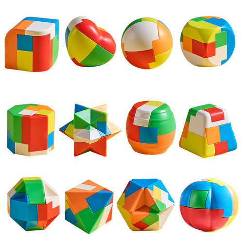 Luban Lock Kong Mingsuo full set of children's puzzle thinking training primary school students adult unlocking toys cross-border shipping