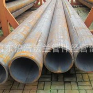 无缝钢管切割零售无缝管保温管及管道配件20#弯头 法兰