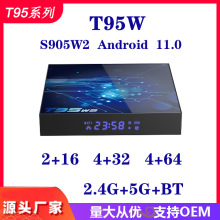 TV BOXƷT95W2Android 11 ҕ5GWiFi{֧4K׿