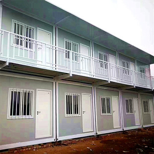 Manufacturer Produces and Installation Container Houses, Color Steel Movable Houses, Multi-Layer Packing Boxes with Curtain Walls