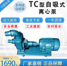 2TC-30大耐水泵单级自吸离心泵农业灌溉工业排水泵建筑增压泵