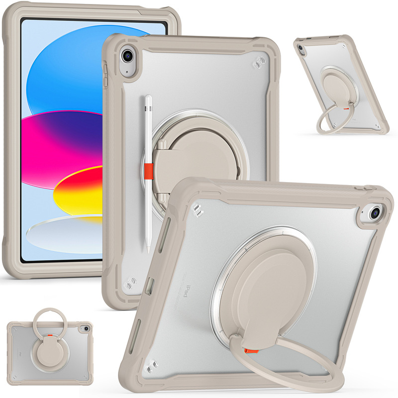 For 2025 iPad11 generation rotating bracket protective cover 12.9 inch bracelet anti-fall all-inclusive tablet case