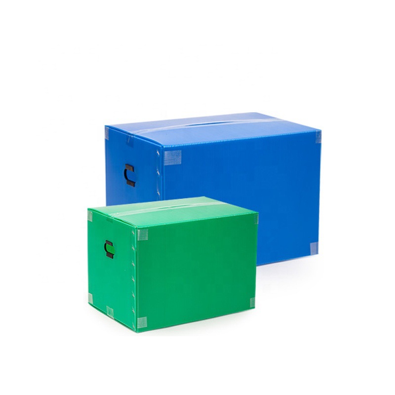 河南郑州热切热封包装箱可折叠运输周转箱PP塑料中空板箱