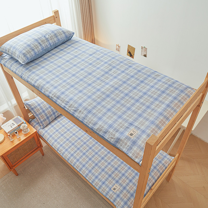 YFD-Geyun 파란색과 노란색-[A급 신장 면 매트리스 패드]