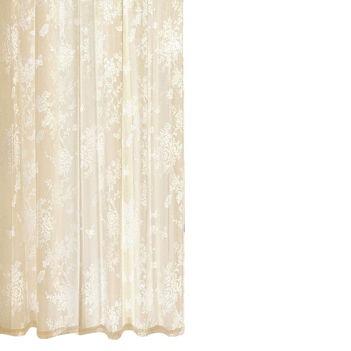 Cortina de hilo de mariposa 2025 nueva ventana flotante de la sala de estar opaca cortina de tela de tela de alta calidad