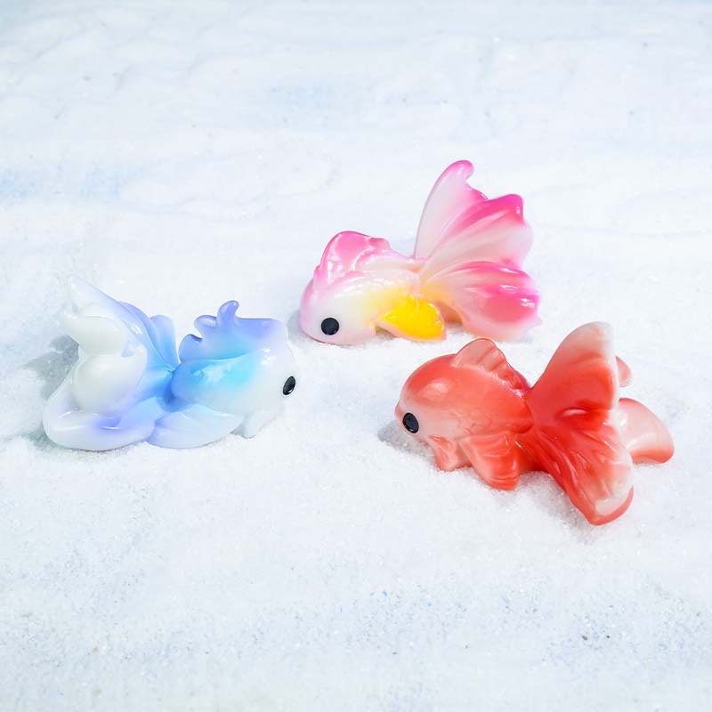 Simulación mundo submarino vida marina decoraciones de paisajismo resina medusa pez mariposa muñeca pecera arrecife de coral