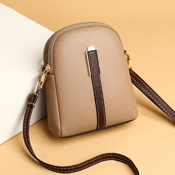 2023 New Crossbody Bag Women's Small Bag Fashionable All-match Shoulder Bag Casual Large Capacity Mobile Phone Coin Purse Mother Bag