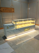 面包柜展示柜麻薯糕点柜糕点展示肉松桃酥烘焙店实木柜商用餐厅