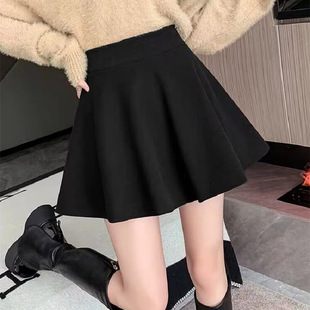 С���Ӻ�ɫ��ȹA��ȹŮᘿ�����ȹ�̿�ȹ��ë��ȹ���ﶬ�¿�Ů��