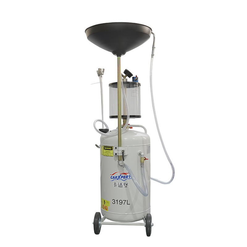 CARXPERT & LAUNCH Engine Waste Oil Extractor Vacuum Oil Extractor and Filler Integrated Machine for Oil Change