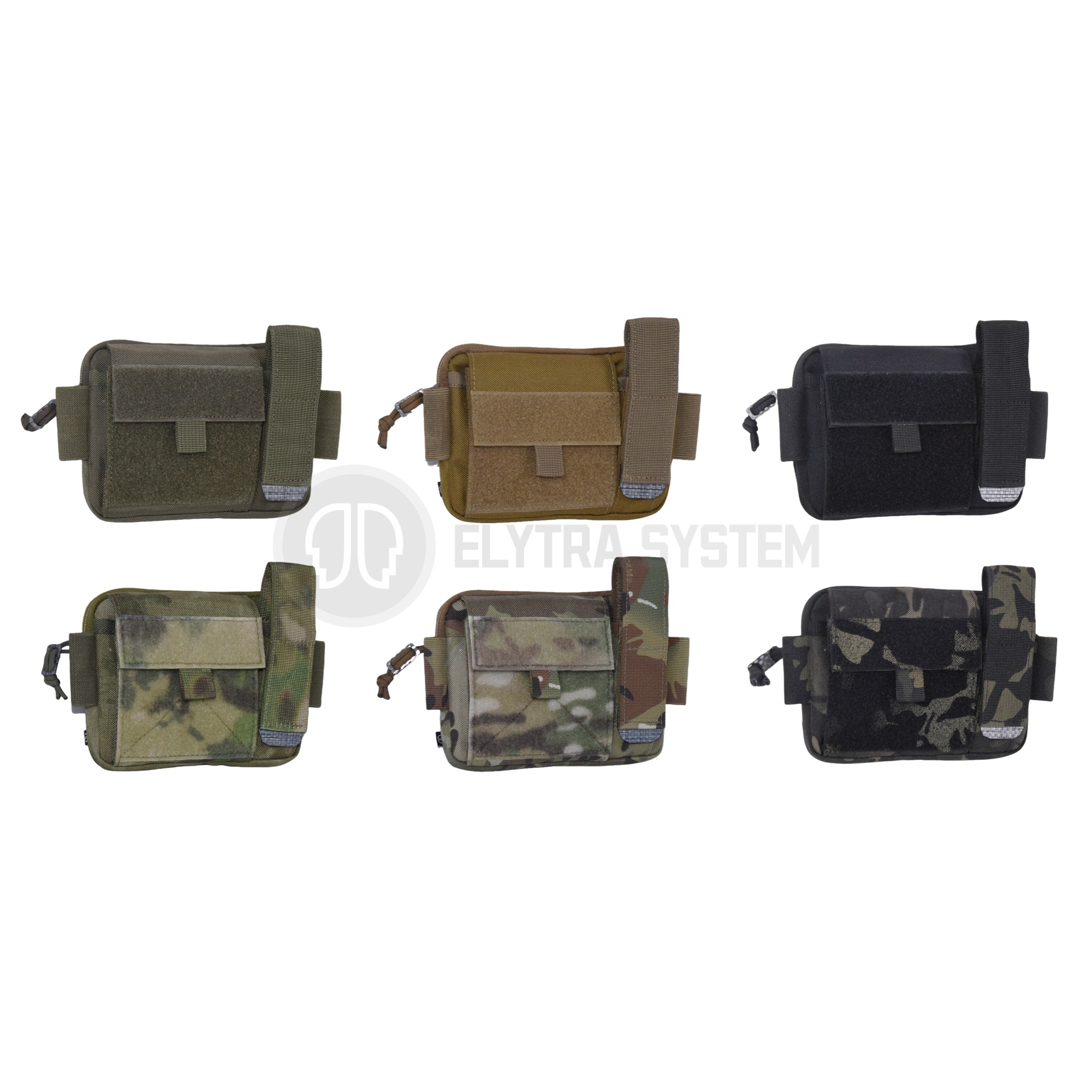 Tactical board back bracelet broche de pecho grande bolso administrativo bolsa mapa kit camuflaje