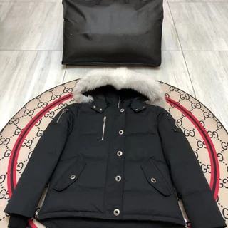 Winter Fox Fur Hooded 3Q Down Jacket Women  06男款剪刀羽绒服