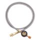 Outdoor stove one meter extension line burner extension tube all-metal braided tube camping stove extension accessories