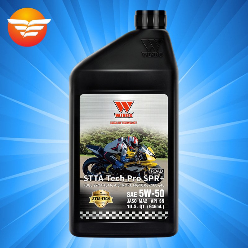 唯格摩托车机油 WINDG SPR+ 5W-50 SN级进口全合成公路摩托车机油